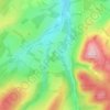 Wauchope topographic map, elevation, terrain