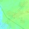 Turkon topographic map, elevation, terrain