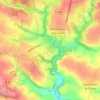 Linoudel topographic map, elevation, terrain