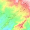 Metepec topographic map, elevation, terrain