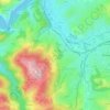 Le Pin topographic map, elevation, terrain