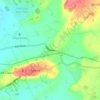 Sells Green topographic map, elevation, terrain