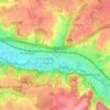 Strabeek topographic map, elevation, terrain