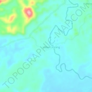 Sembawang topographic map, elevation, terrain