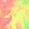 Luoping topographic map, elevation, terrain