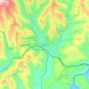 Virginia City topographic map, elevation, terrain