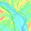 Yuyin topographic map, elevation, terrain