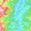 Zhugaowu topographic map, elevation, terrain