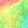 Bois-Chatton topographic map, elevation, terrain
