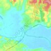 Orbost topographic map, elevation, terrain