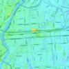 江東橋2 topographic map, elevation, terrain