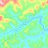 Pentagna topographic map, elevation, terrain