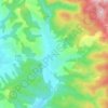 Luncasprie topographic map, elevation, terrain