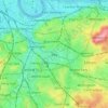 Lee topographic map, elevation, terrain