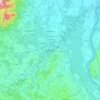 Mulhouse topographic map, elevation, terrain