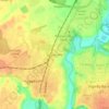 Eaglescliffe topographic map, elevation, terrain