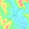 Poblacion topographic map, elevation, terrain
