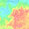 Sampara topographic map, elevation, terrain