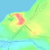 Robinsons topographic map, elevation, terrain