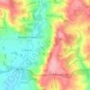 Halmond's Frome topographic map, elevation, terrain