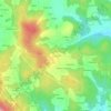 Boqueixón topographic map, elevation, terrain
