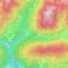 Hierzegg topographic map, elevation, terrain