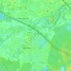 Les Busettes topographic map, elevation, terrain
