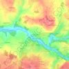 Le Petit Confolens topographic map, elevation, terrain