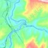 Sanjiang topographic map, elevation, terrain