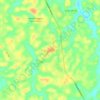Santa Rosa topographic map, elevation, terrain