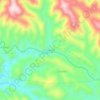 石燕河村 topographic map, elevation, terrain