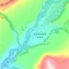 禾木 topographic map, elevation, terrain