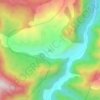 荷叶 topographic map, elevation, terrain