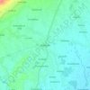 San Pa Tong topographic map, elevation, terrain