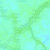 Sungai Sandung topographic map, elevation, terrain