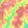 Korb topographic map, elevation, terrain