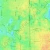 Curlew topographic map, elevation, terrain