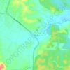Serongga topographic map, elevation, terrain