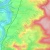 Bilz topographic map, elevation, terrain
