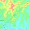 Maguey Primero topographic map, elevation, terrain