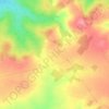 La Pallara topographic map, elevation, terrain