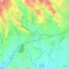 Madonna della Scala topographic map, elevation, terrain