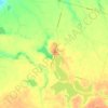 Lac-à-la-Croix topographic map, elevation, terrain