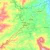 Bukeye topographic map, elevation, terrain