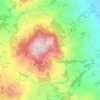 Pressat topographic map, elevation, terrain