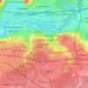 Noisiel topographic map, elevation, terrain