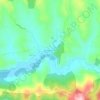 Belanovica topographic map, elevation, terrain