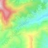 Cebola topographic map, elevation, terrain
