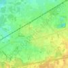 Dekpriem topographic map, elevation, terrain