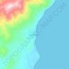 Isla de Cedros topographic map, elevation, terrain
